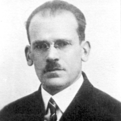 Adam Zamenhof, der Sohn von Ludwik, 1925